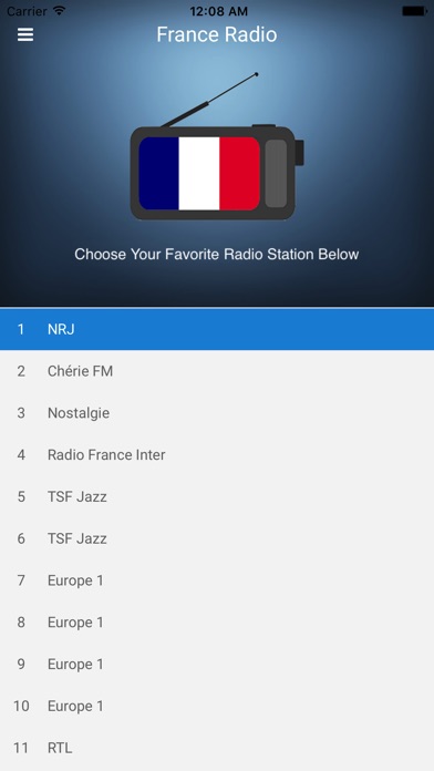 France Radio Station:French FM screenshot 2