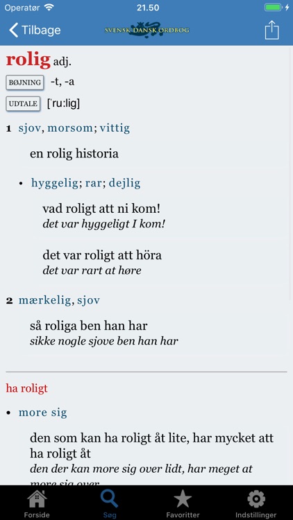 Svensk-Dansk Ordbog