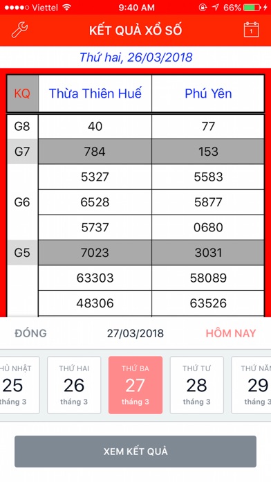 Xổ Số Miền Trung iPhone screenshot 8 - Entertainment app