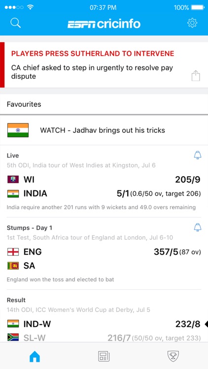 ESPNcricinfo Cricket