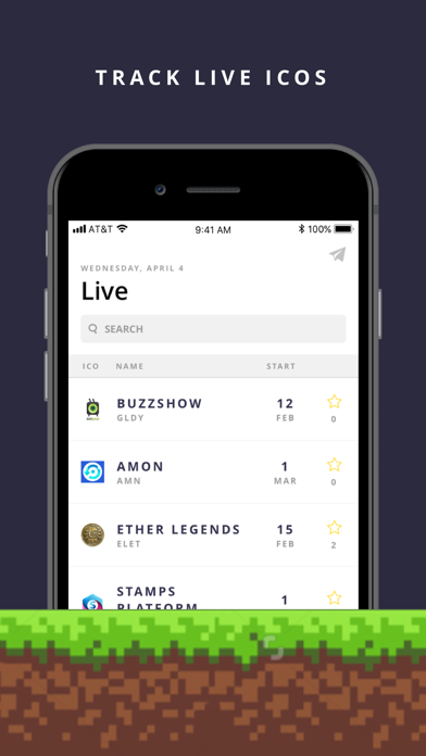 White Rabbit - ICO Discovery iPhone screenshot 4 - Finance app