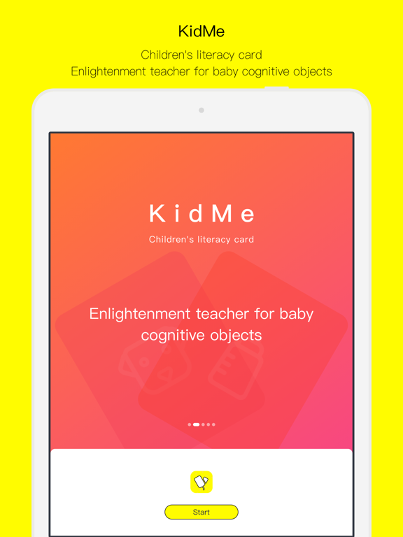KidMe Children's literacy card