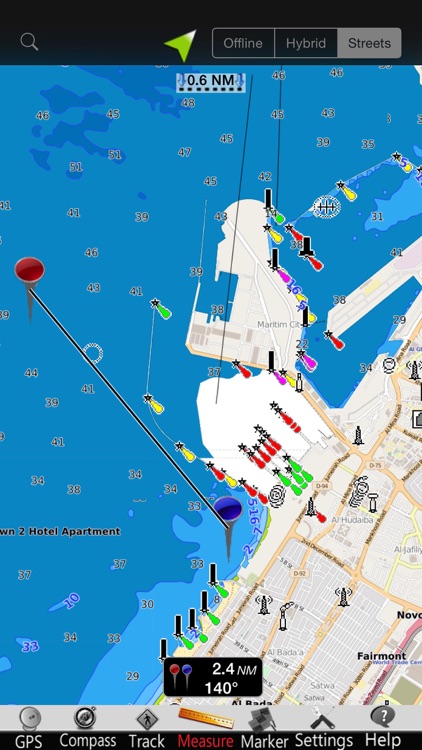Dubai GPS Nautical Charts