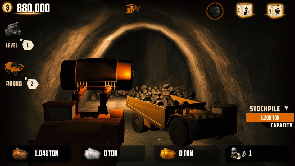 #3. Mining Sims (iOS) Podle: Anthony Ross