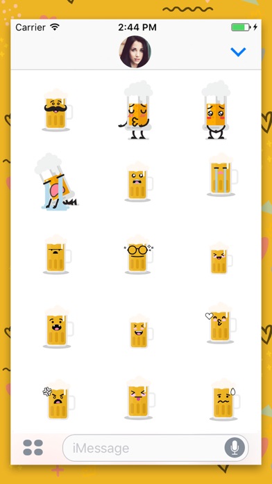 Beer Animated Chat Stickers screenshot 3