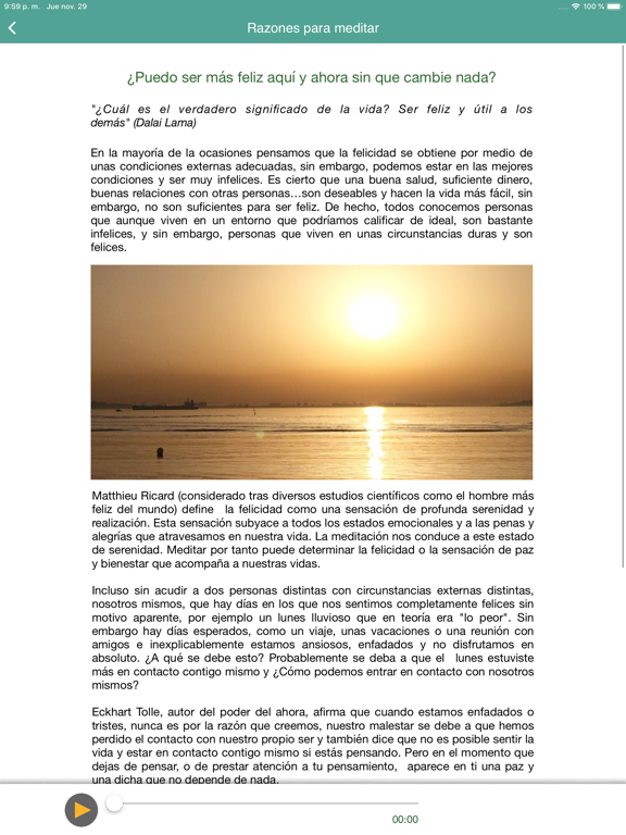 Screenshot #6 pour Hacia La Calma - Meditación