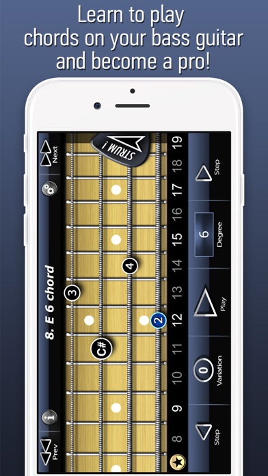 Screenshot #1 pour Bassman Chords