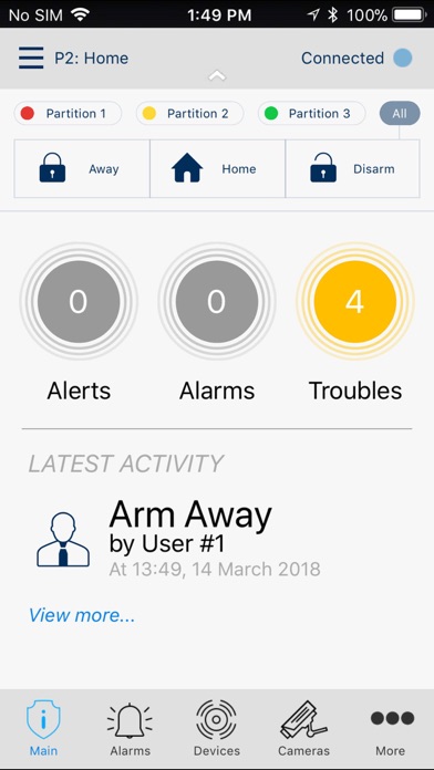 Screenshot #2 pour bmobile Security App