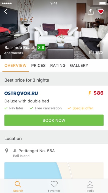 Сheap holiday accommodation — Apartments