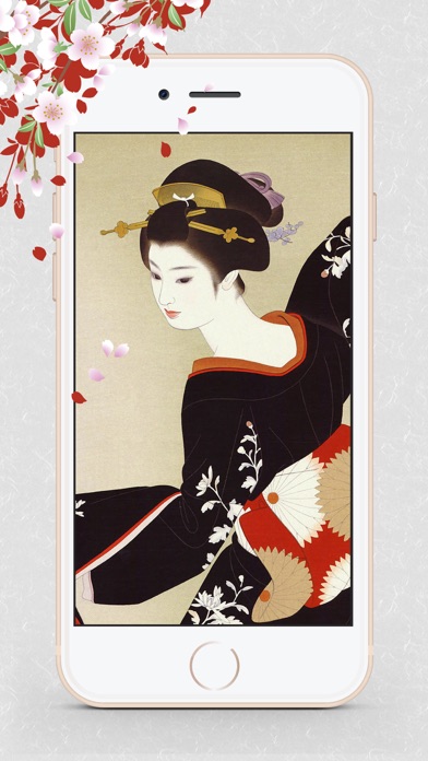 Screenshot #3 pour Fonds d'écran ukiyo-e