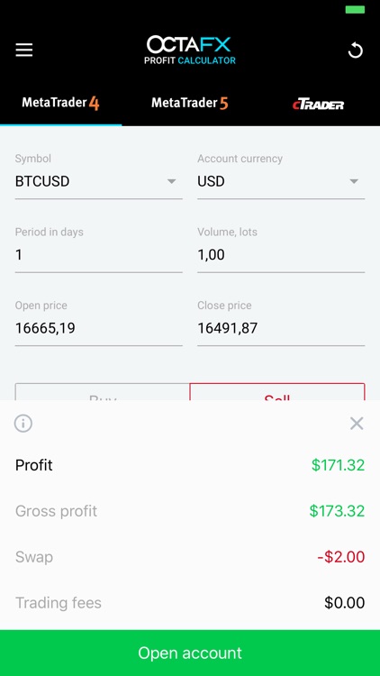 OctaFX Analytic Tools screenshot-4