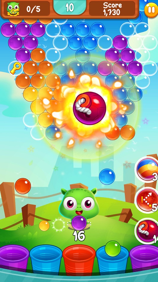 #3. Puppy bubble pop puzzle (iOS) Podle: Thuan Nguyen Nhat