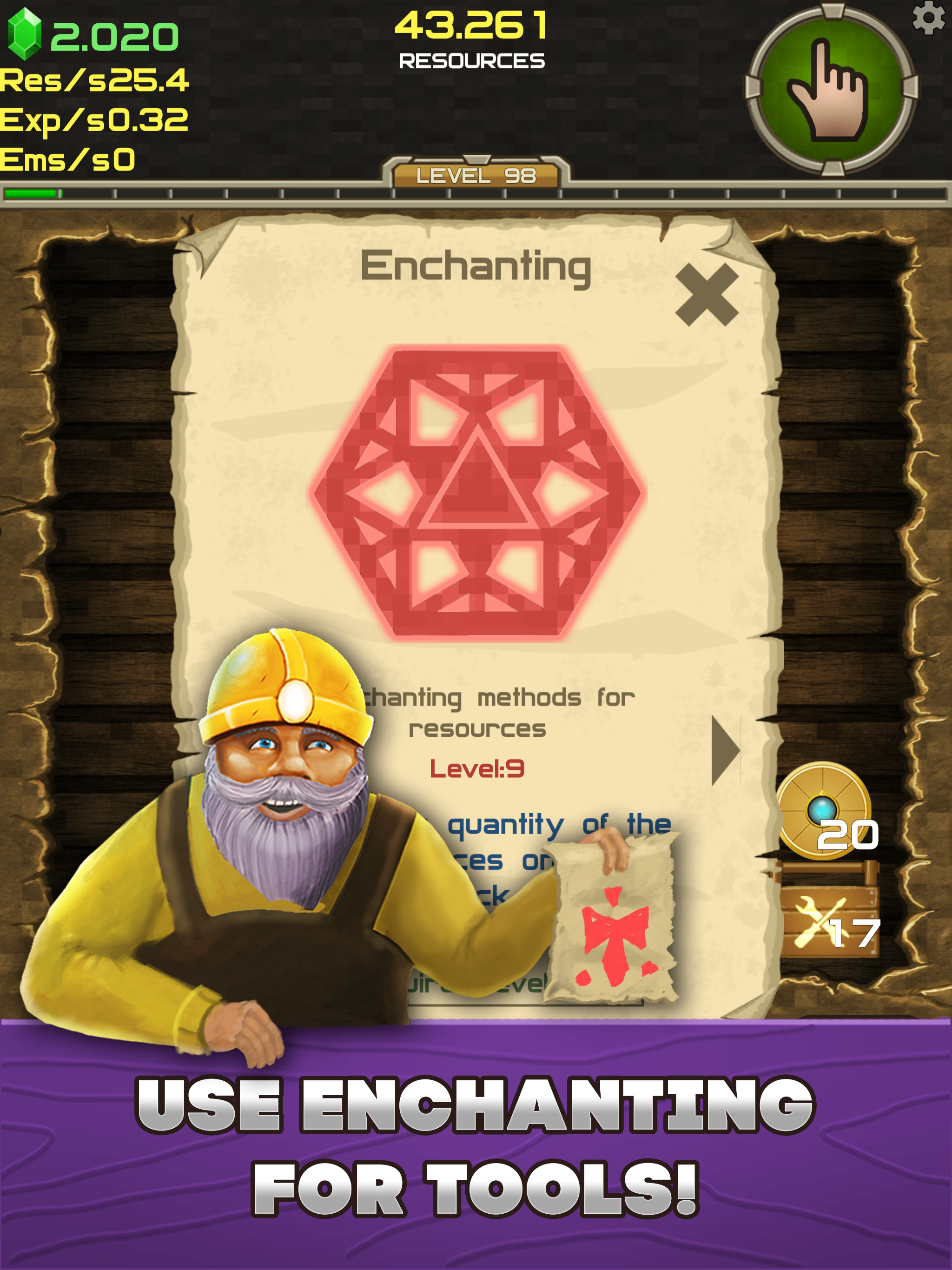 Clicker Mine Mania 2 screenshot 9