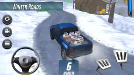 Game screenshot Hill Snow Truck Driver apk