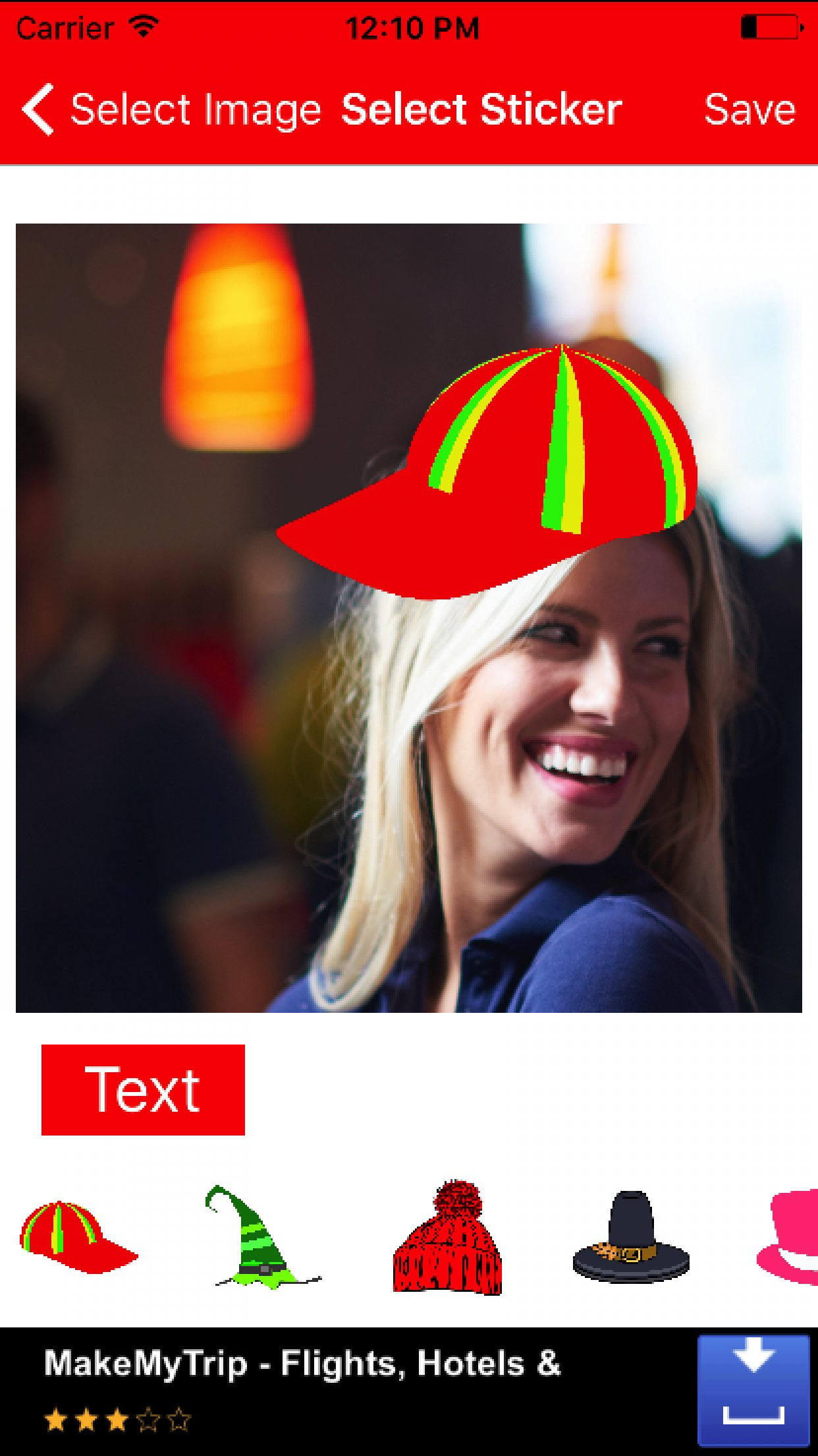 Funny Hats Photo Editor to Make Funny Photo screenshot 2