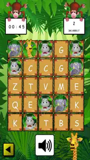 jungle abc bingo iphone screenshot 3