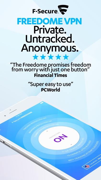 F-Secure FREEDOME VPN screenshot-0