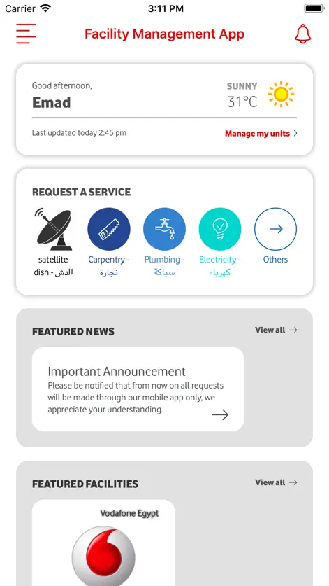 Facility Management App - Utilities App | MWM