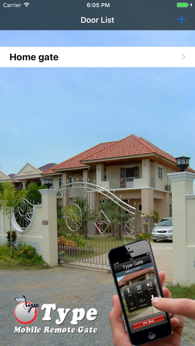 Screenshot #1 pour Mobile Gate Type