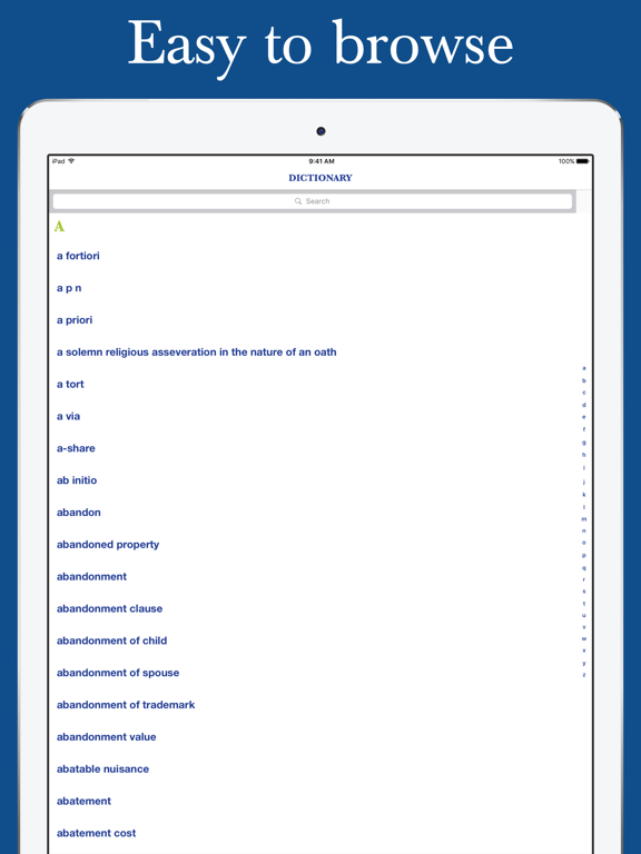 Screenshot #4 pour 2nd edition of Black's Law