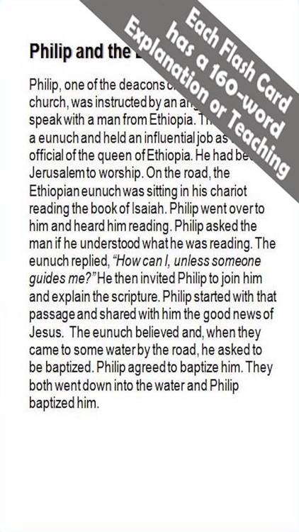 Manna Bible Flash Cards