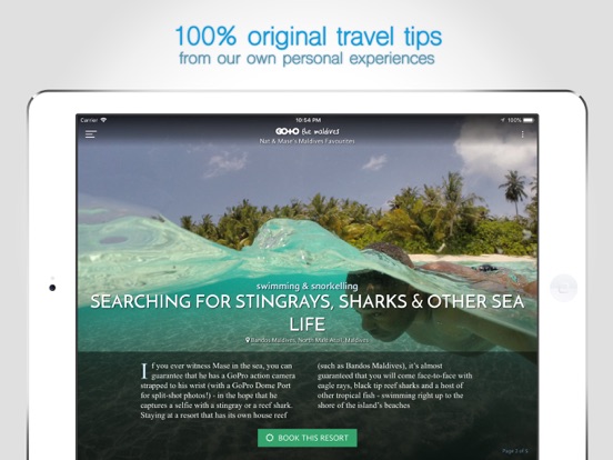 Screenshot #6 pour Maldives Islands Travel Guide