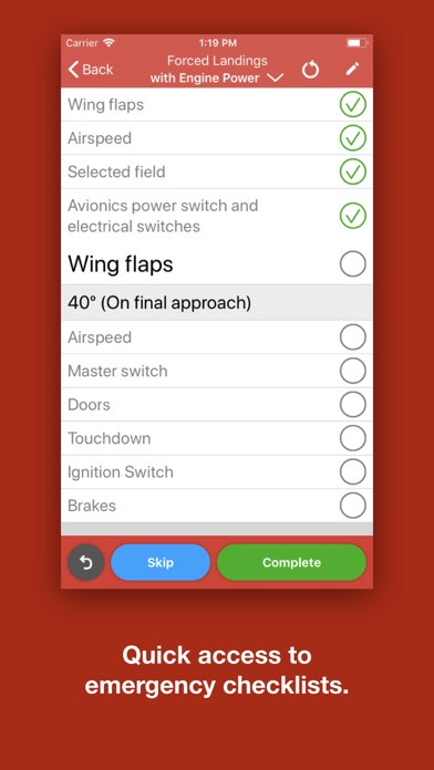 Airworthy Checklists screenshot 4