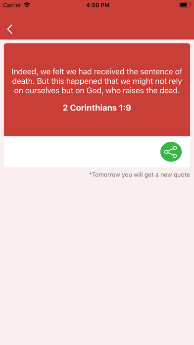 Confidence Bible Verses Screenshot 2 - AppWisp.com Confidence Bible Verses Screenshot 2 - AppWisp.com