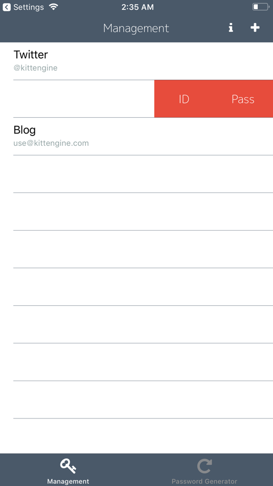 #5. Automatic Password Generator (iOS) Bởi: Yuki Takeda