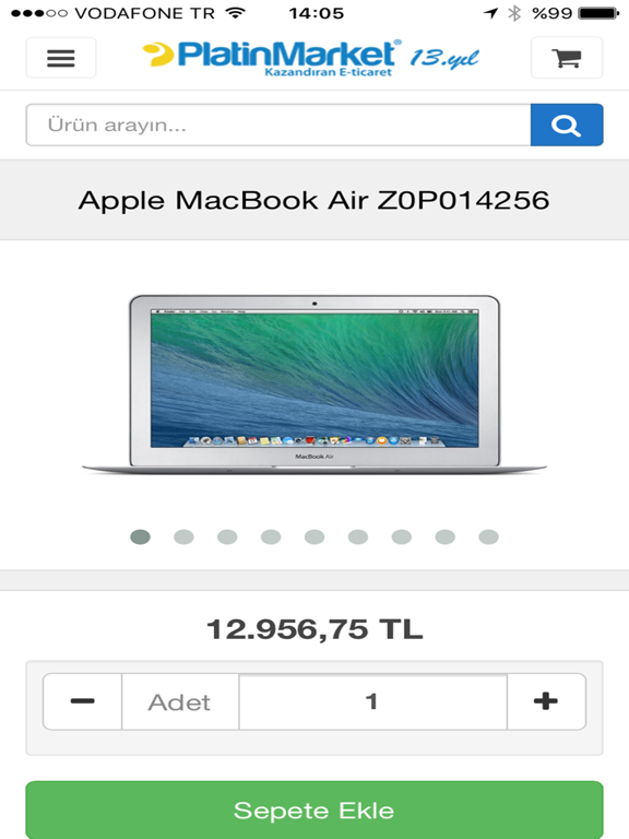 Screenshot #4 pour PlatinMarket Mobil