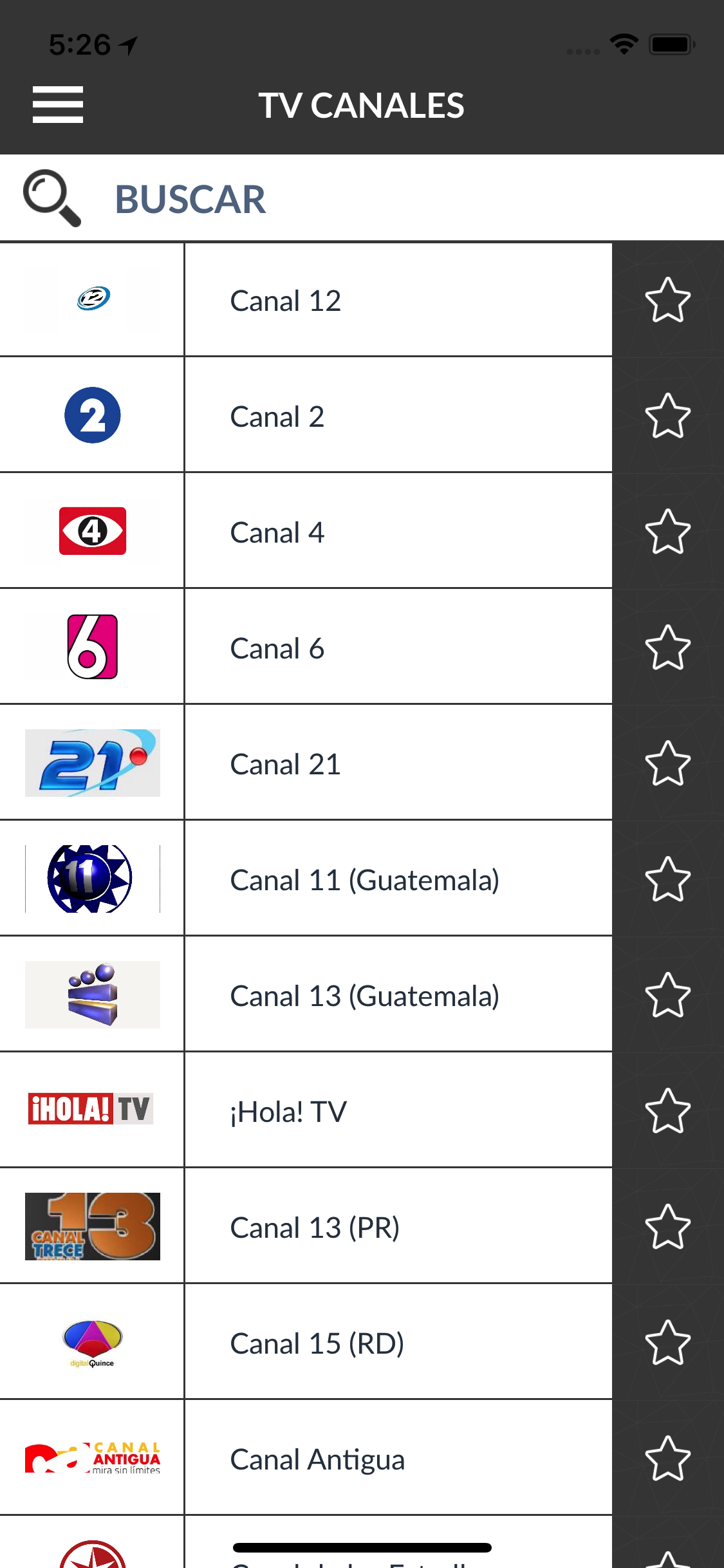 Guía de TV El Salvador (SV)