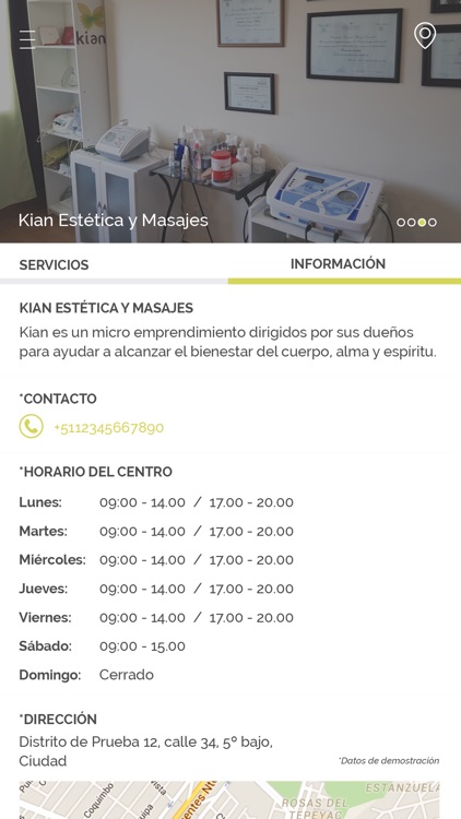 Kian Estetica y Masajes screenshot-3