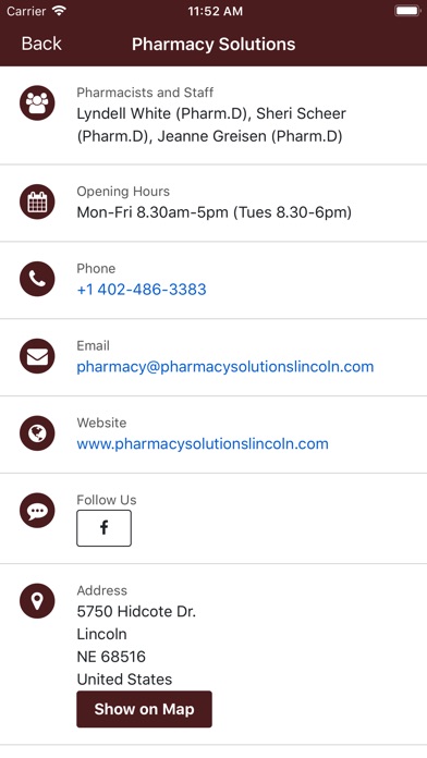 Pharmacy Solutions Lincoln NE screenshot 2