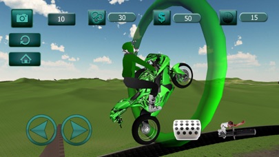 Crazy Beach Offroad Stunt Bike screenshot 2