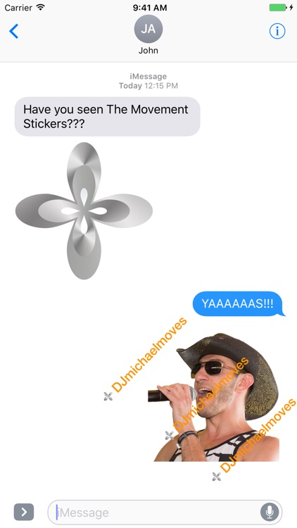The Movement Stickers