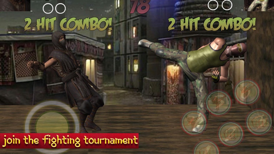 #1. Kungfu Ninja Fighting (iOS) 由: NGUYEN THI TUYEN
