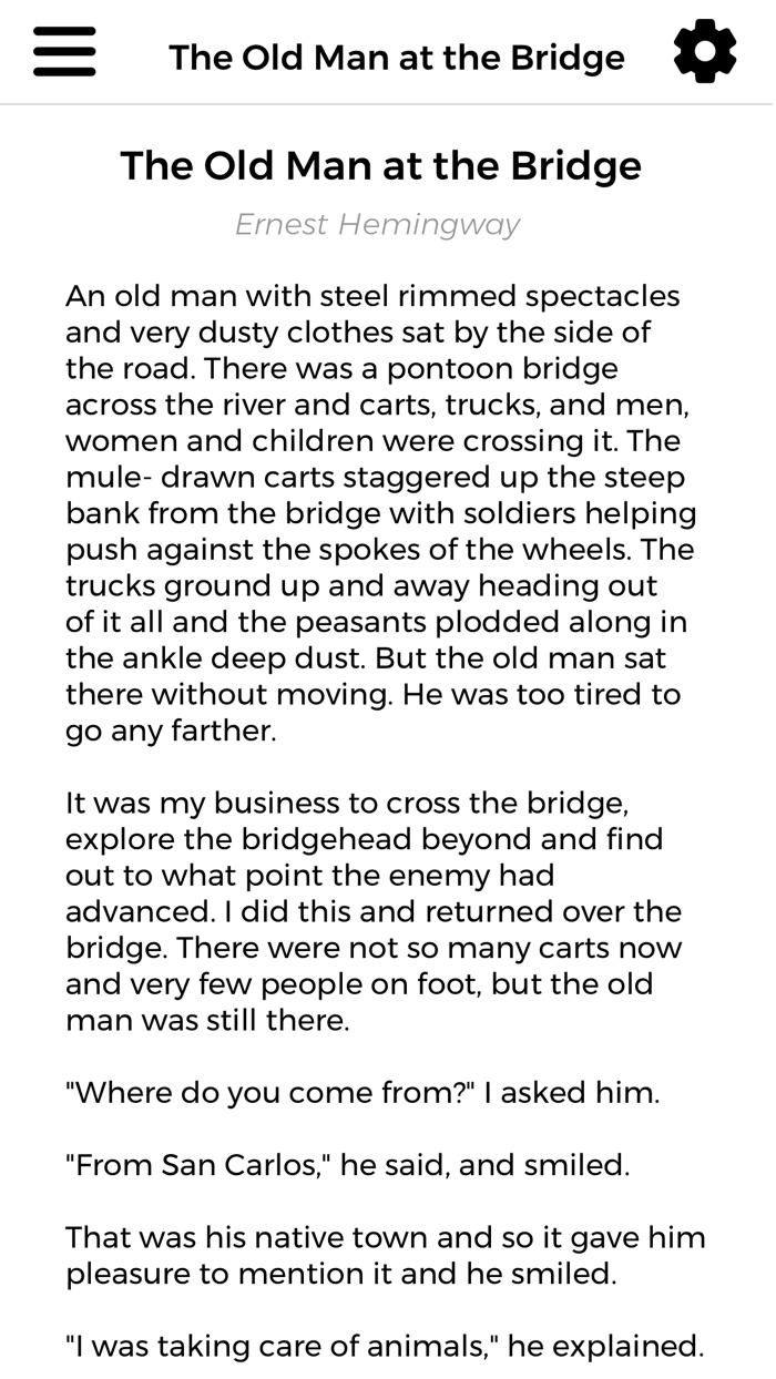 Leo Daily Literature Reader