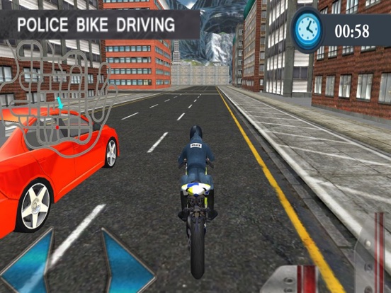 Screenshot #6 pour Police Bike Criminals Chase
