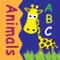 Voice activated ABC flash cards with animal theme