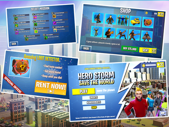 Screenshot #6 pour Hero Storm - Save the World