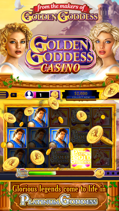 Screenshot #1 pour The Golden Goddess Casino