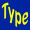 This app displays the size of 151 type fonts nearly identical to fonts printed on a physical medium
