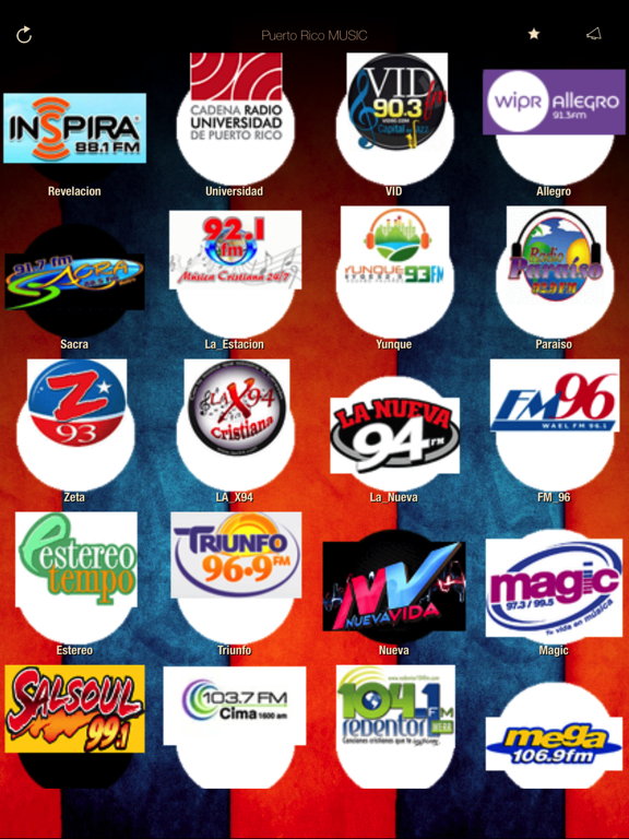 Screenshot #4 pour Puerto Rico Music Radio ONLINE