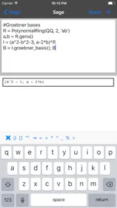 Sage Math screenshot #3 for iPhone