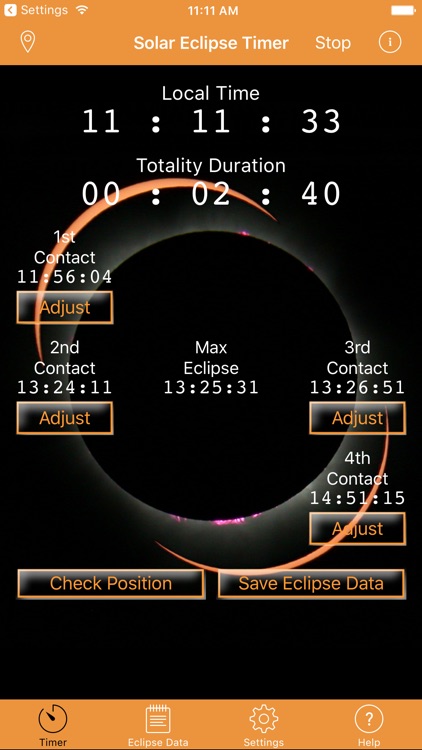Solar Eclipse Timer screenshot-3