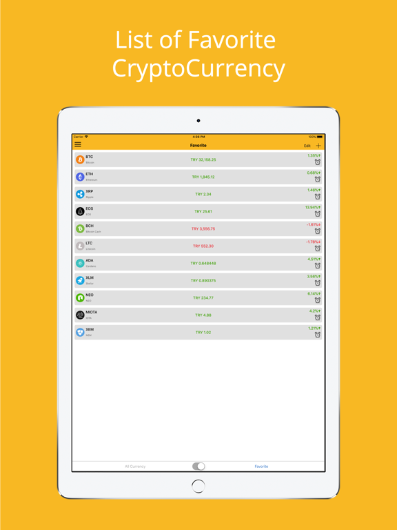 Screenshot #5 pour CryptoCurrency - Live Tracking