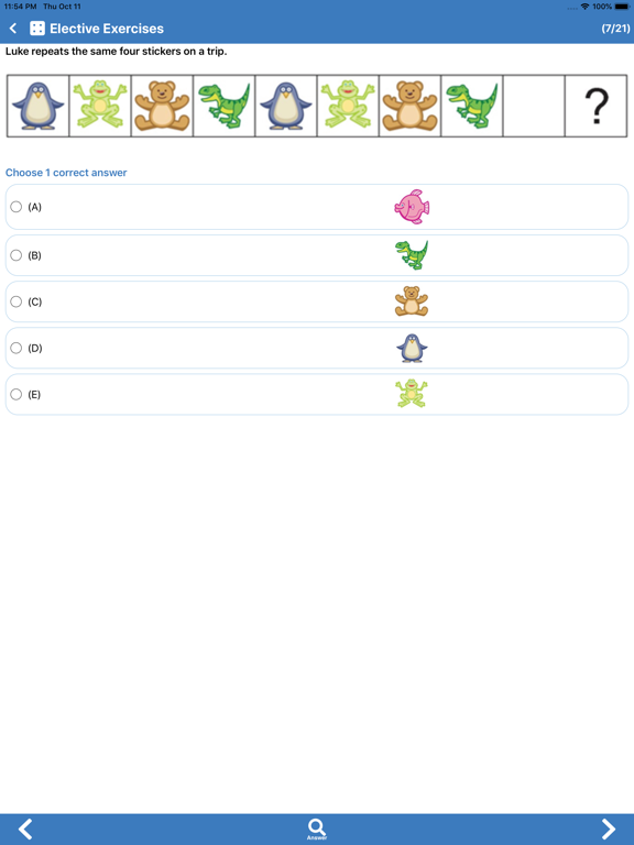 Math Kangaroo iPad screenshot 5 - Education app