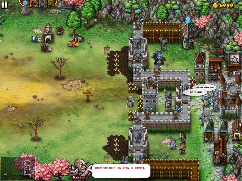 #1. Fortress Under Siege for iPad (iOS) Podle: 悦 张