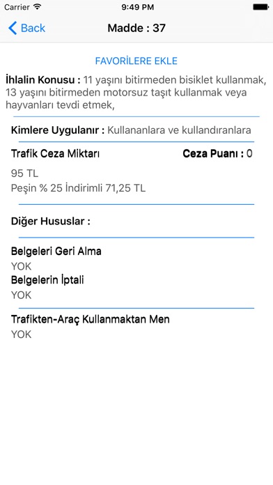 Trafik Ceza Rehberi 2023 screenshot 3