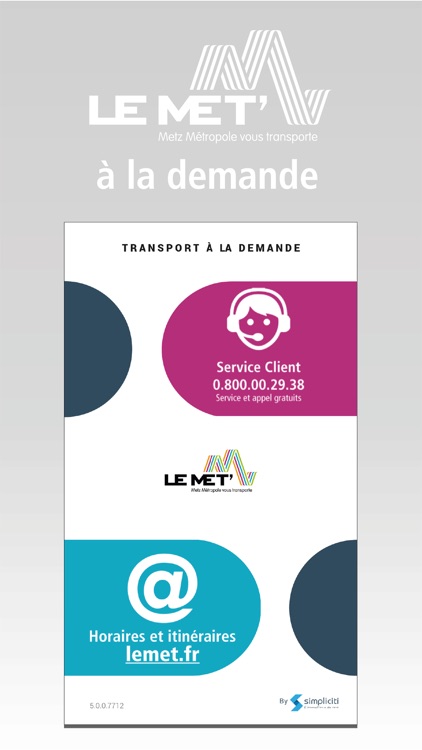 LE MET’ Transport à la demande screenshot-3